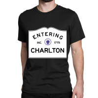 Charlton Massachusetts Road Sign Classic T-shirt | Artistshot