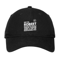 Busy Robert Adjustable Cap | Artistshot