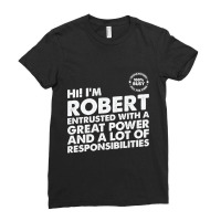 Busy Robert Ladies Fitted T-shirt | Artistshot