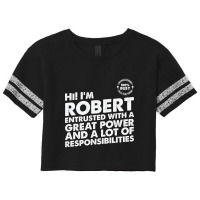 Busy Robert Scorecard Crop Tee | Artistshot