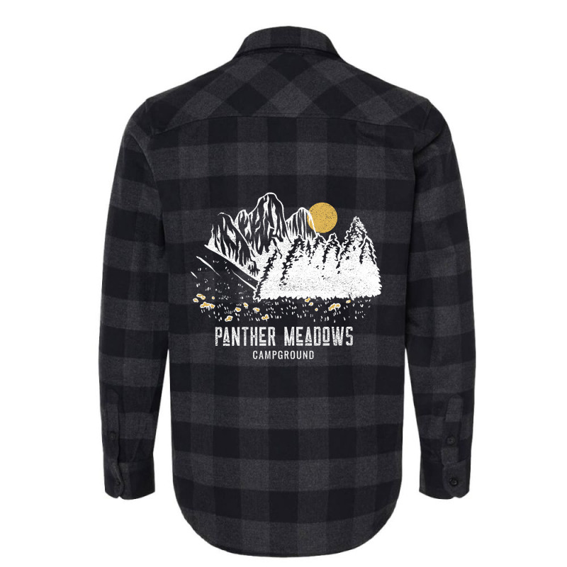 Panther Meadows Campground Shirt Flannel Shirt | Artistshot