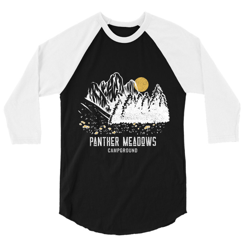 Panther Meadows Campground Shirt 3/4 Sleeve Shirt | Artistshot