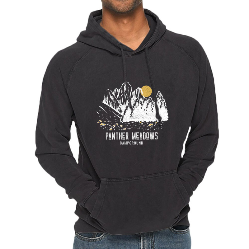 Panther Meadows Campground Shirt Vintage Hoodie | Artistshot