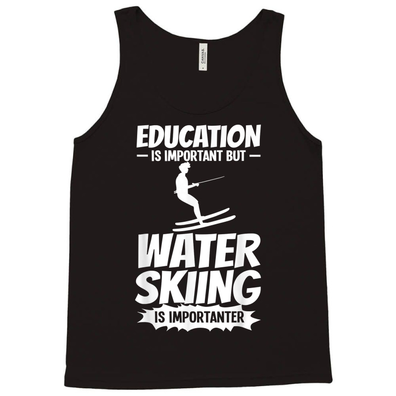 Water Skiing Boat Beginner Board Skier Waterski Trainer T Shirt Tank Top | Artistshot