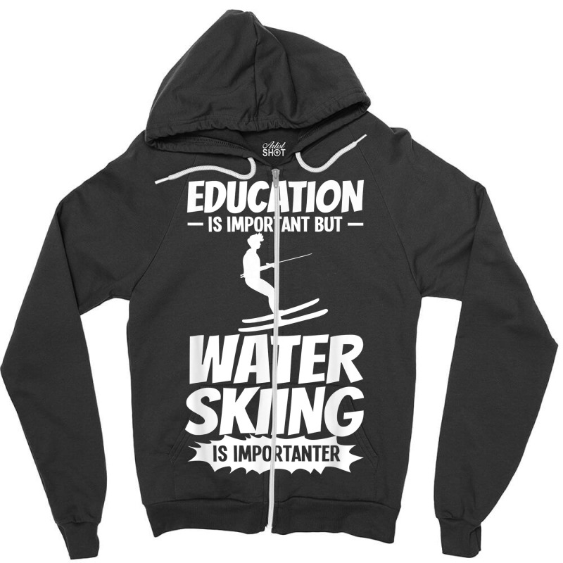 Water Skiing Boat Beginner Board Skier Waterski Trainer T Shirt Zipper Hoodie | Artistshot