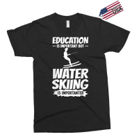 Water Skiing Boat Beginner Board Skier Waterski Trainer T Shirt Exclusive T-shirt | Artistshot