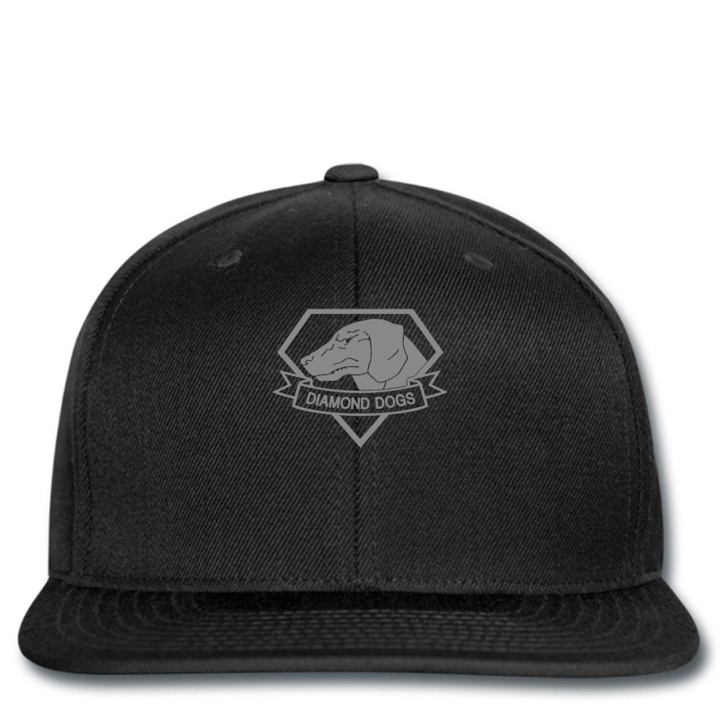 Metal Gear Solid   Diamond Dogs (gray) Printed hat by BarryGreen | Artistshot