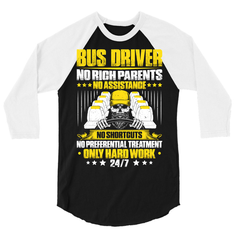 Bus Driver Busman School Bus Driver Coach Driver-as241 3/4 Sleeve Shirt | Artistshot