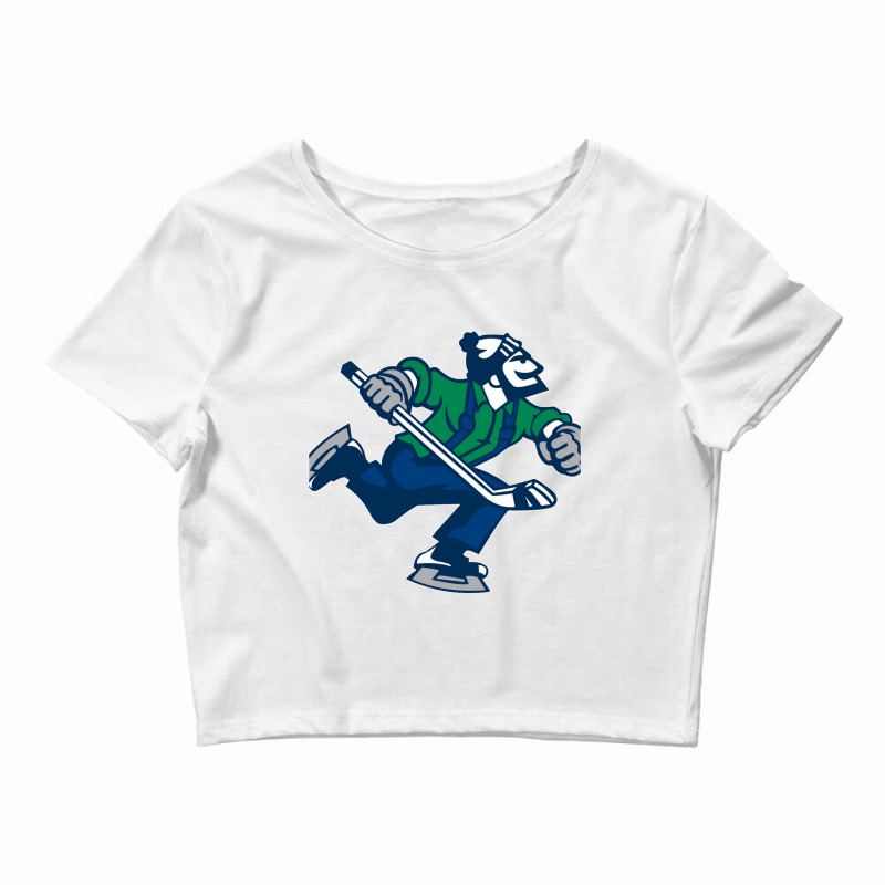 Stanley Hockey Player Winter Crop Top by ngopidu | Artistshot