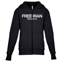 Free Iran Free Youth Zipper Hoodie | Artistshot