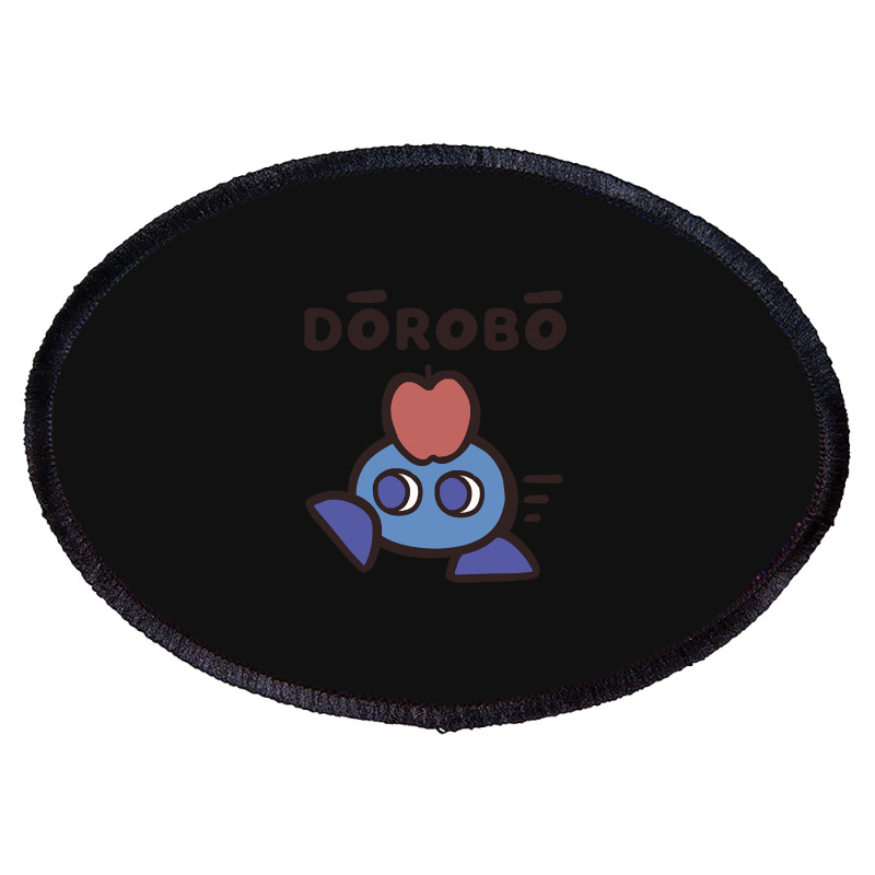 Dorobo - Cryptic Nihongo - Cartoon Thief With Japanese Oval Patch | Artistshot