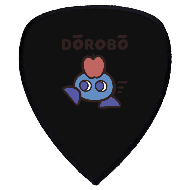 Dorobo - Cryptic Nihongo - Cartoon Thief With Japanese Shield S Patch | Artistshot