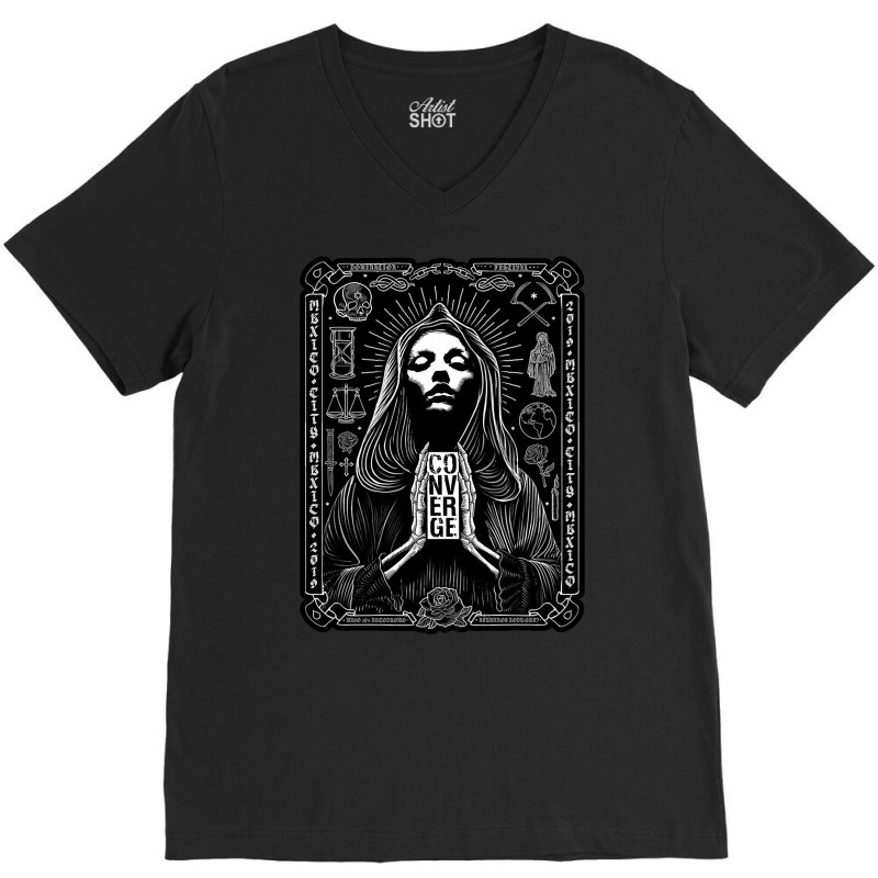 Funny Men Silver Priest Jane Gifts For Music Fans V-neck Tee | Artistshot