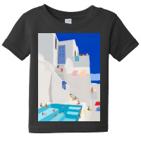 Santorini Sun Baby Tee | Artistshot