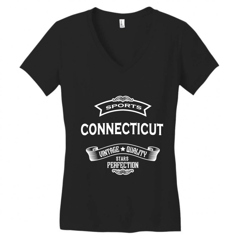 Connecticut Century Women's V-Neck T-Shirt by kayakbetween30 | Artistshot