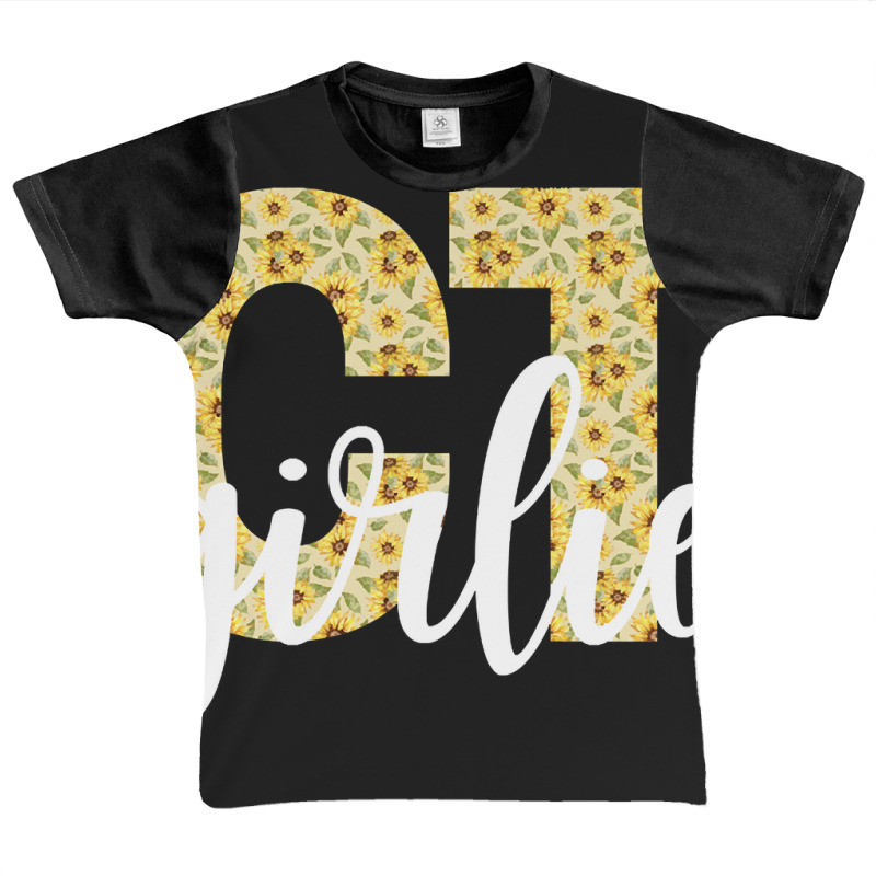 Connecticut Ct Girlie Cute Sunflower Home State Abbreviation Hometown Graphic Youth T-shirt by kayakbetween30 | Artistshot