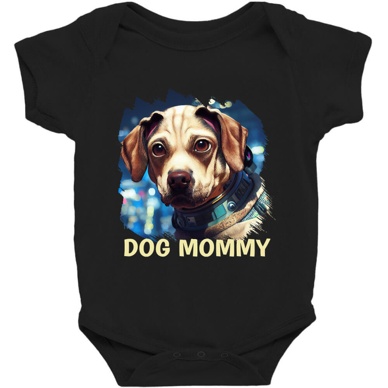 Cute Dog-i0omv Baby Bodysuit by BrianneRemers65 | Artistshot