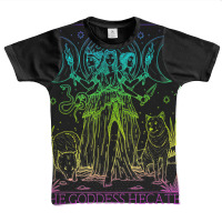 The Goddess Hecate Tarot Card Triple Moon Witch Hekate Wheel Graphic Youth T-shirt | Artistshot