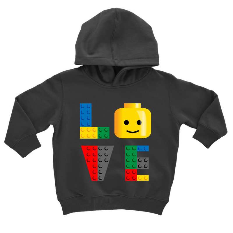 Love Lego Toddler Hoodie By Honey Shop - Artistshot