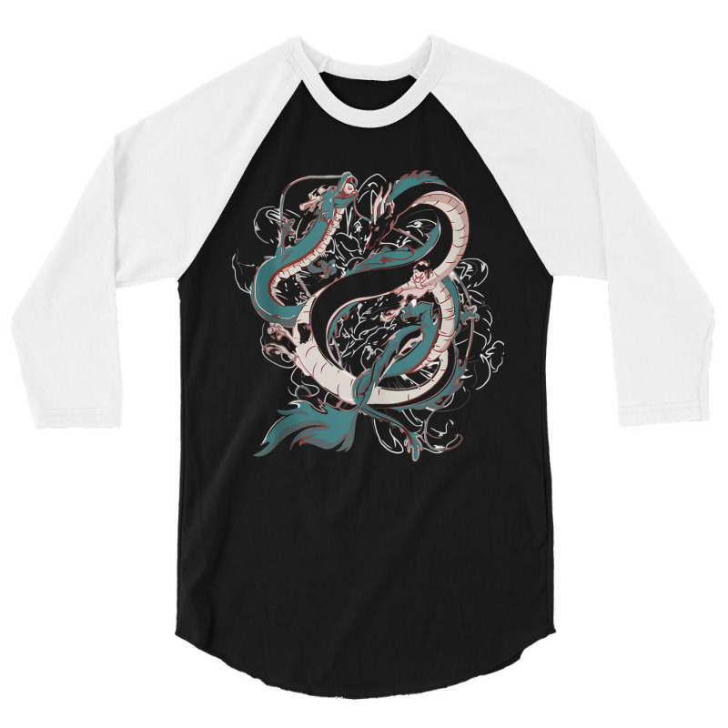 Chinese Dragons Are Fighting Each Other Tank Top 3/4 Sleeve Shirt | Artistshot