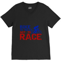 Bicycle Cycling Bicycle Courier Racing Bike Relax V-neck Tee | Artistshot