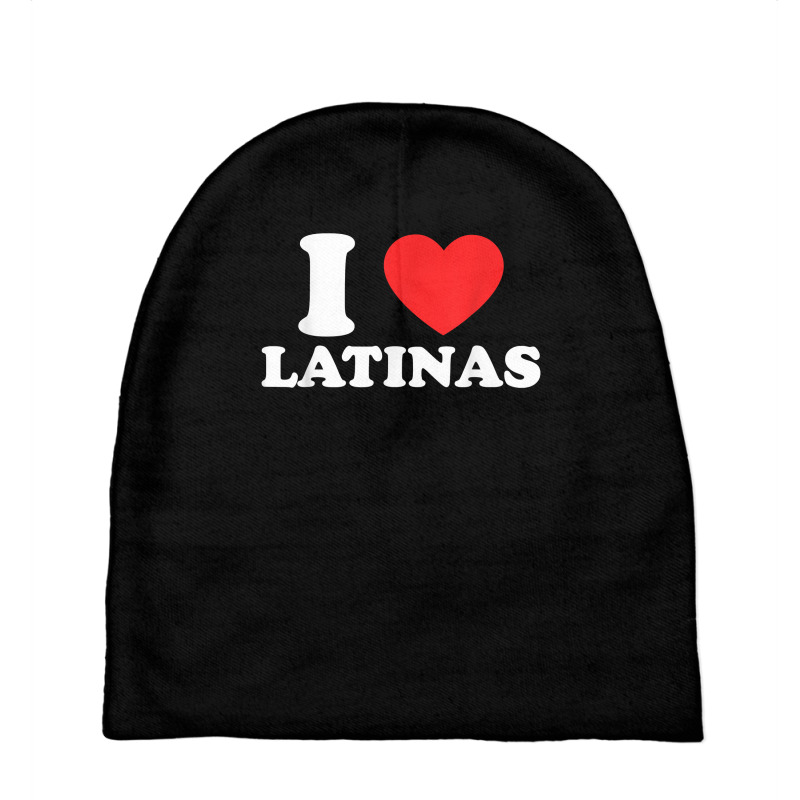 Mens I Love I Heart Latinas Tshirt Funny Red Heart Love Latina T Shirt Baby Beanies by polioukhi | Artistshot