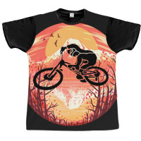 Bicycle Jump Graphic T-shirt | Artistshot