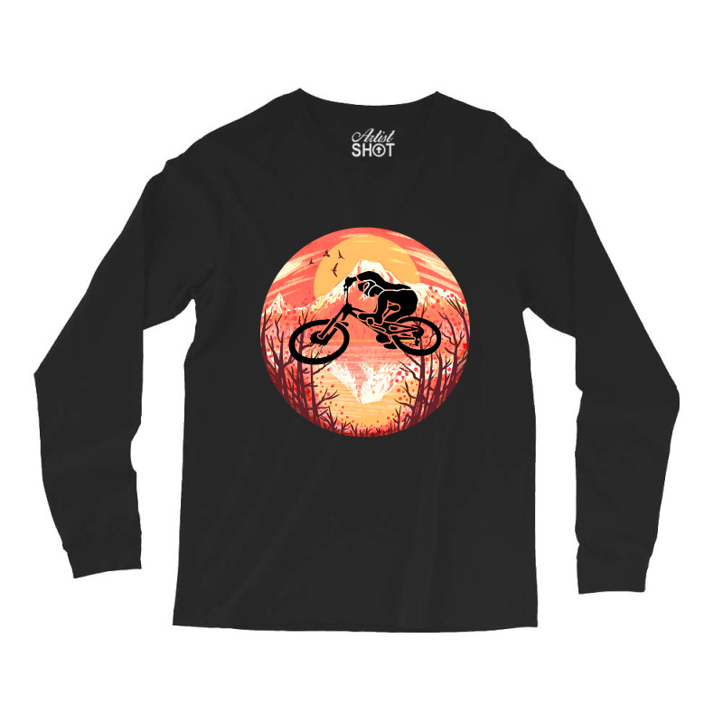 Bicycle Jump Long Sleeve Shirts | Artistshot