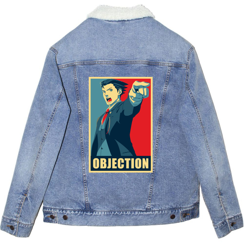 Objection Unisex Sherpa-lined Denim Jacket | Artistshot