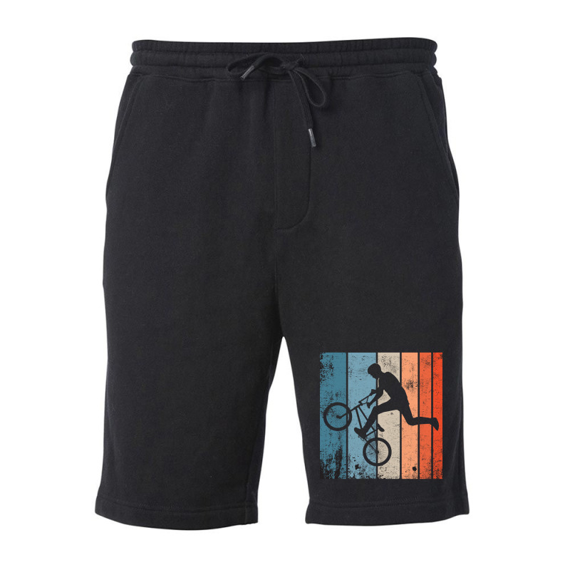 Bicycle Motocross Vintage Design Fleece Short | Artistshot