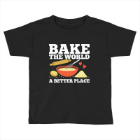 Baking Baker Pastry Chef Toddler T-shirt | Artistshot