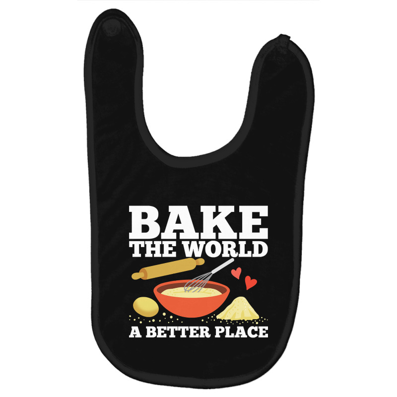 Baking Baker Pastry Chef Baby Bibs by reallyfemales1 | Artistshot