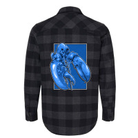 Funny Jumpscare Lobster Meme Blue Crustacean Pullover Hoodie Flannel Shirt | Artistshot