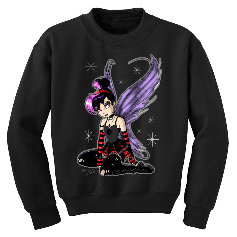 Goth Fairy Youth Sweatshirt by joanmouse000 | Artistshot