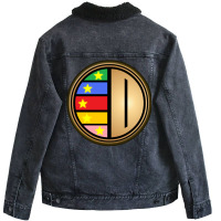 Gosei Sentai Dairanger Symbol Unisex Sherpa-lined Denim Jacket | Artistshot