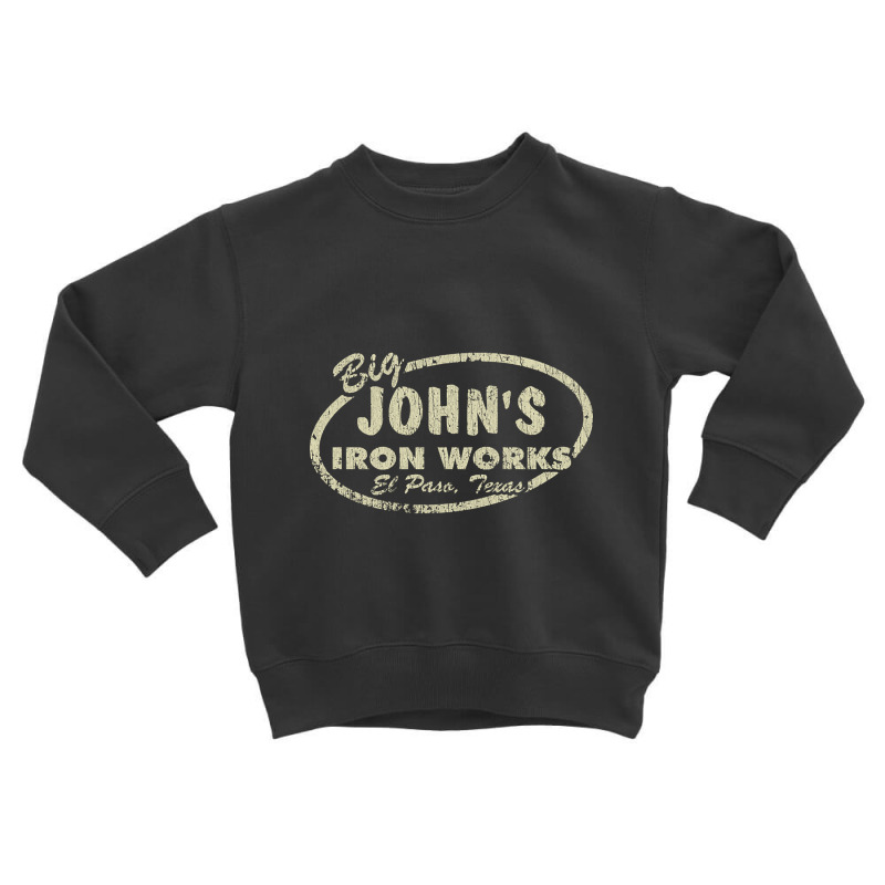 Big John's Iron Works 1992 Toddler Sweatshirt by rentsabotage035@gmail.com | Artistshot