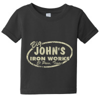 Big John's Iron Works 1992 Baby Tee | Artistshot