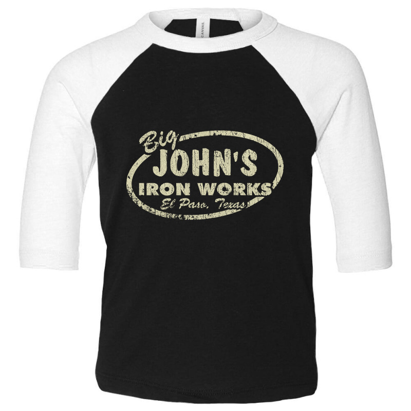 Big John's Iron Works 1992 Toddler 3/4 Sleeve Tee by rentsabotage035@gmail.com | Artistshot