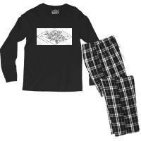 Art Deco Flower Men's Long Sleeve Pajama Set | Artistshot