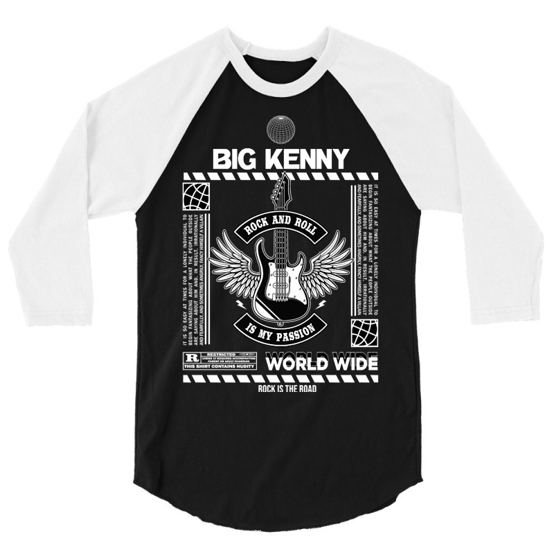 Big Kenny Rock And Roll Is My Passion 3/4 Sleeve Shirt | Artistshot