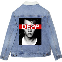 Depp Unisex Sherpa-lined Denim Jacket | Artistshot