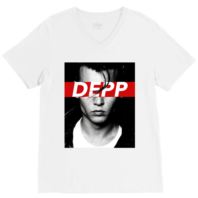 Depp V-Neck Tee by enzormiersh | Artistshot