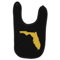 Florida State Map Baby Bibs | Artistshot