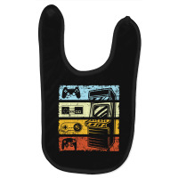 Limited Edition Retro Slot Machine Gaming S Gamer Vintage Baby Bibs | Artistshot