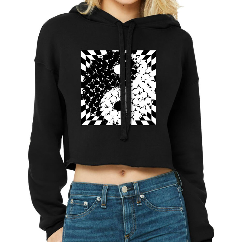 Balanced Tunnel Cropped Hoodie by reallyfemales1 | Artistshot