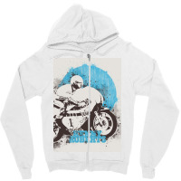 Kenny Roberts Painting Art Zipper Hoodie | Artistshot