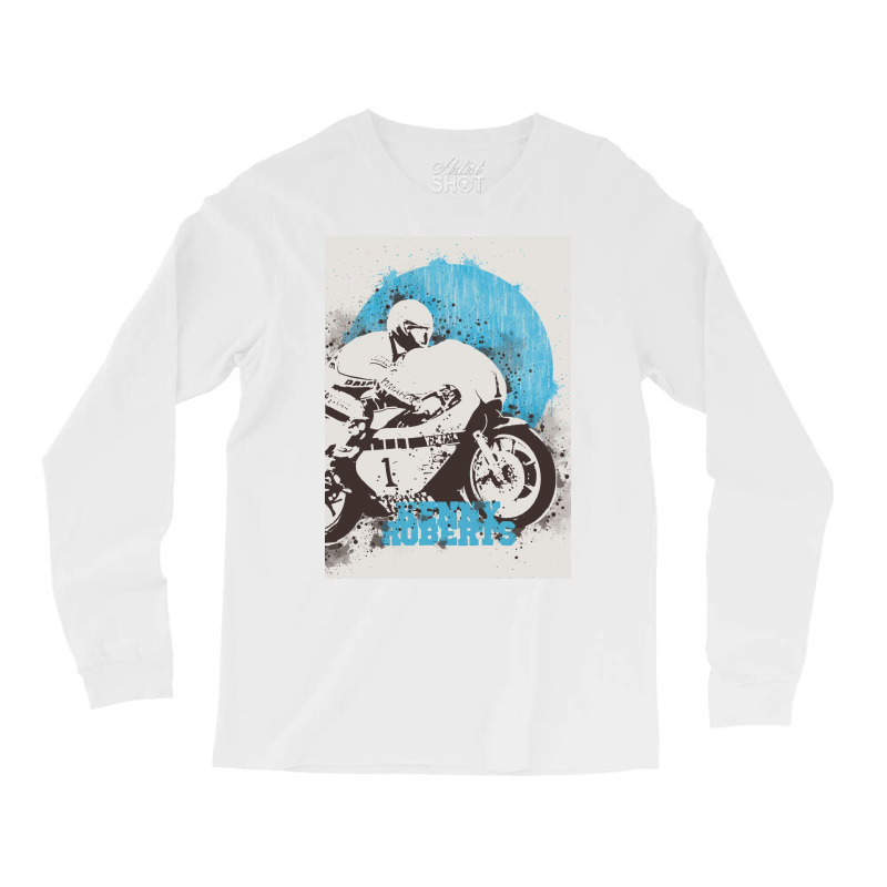 Kenny Roberts Painting Art Long Sleeve Shirts | Artistshot