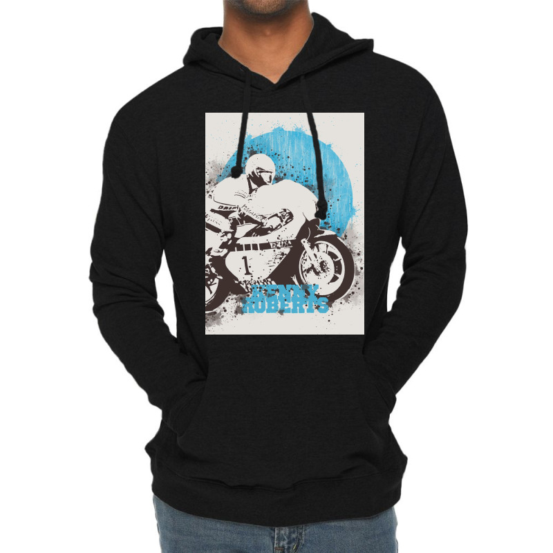 Kenny Roberts Painting Art Lightweight Hoodie | Artistshot