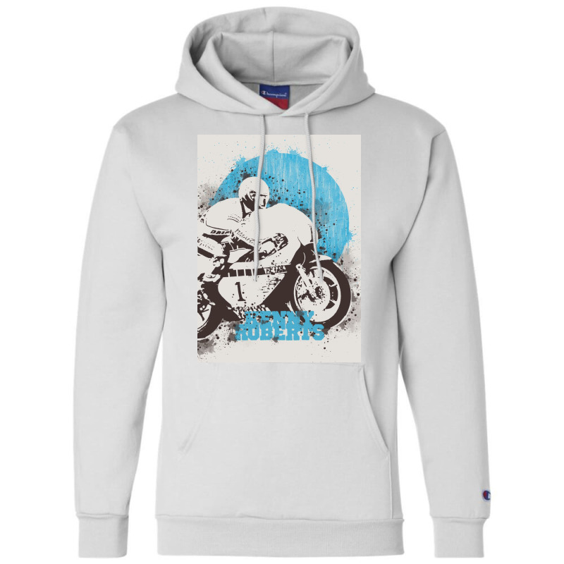 Kenny Roberts Painting Art Champion Hoodie | Artistshot