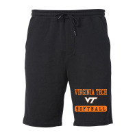 Virginia Tech Hokies Softball Officially Licensed Tank Top Fleece Short | Artistshot